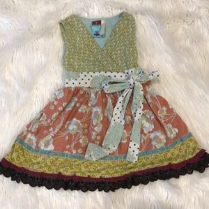 Matilda Jane dress Character Counts size 2